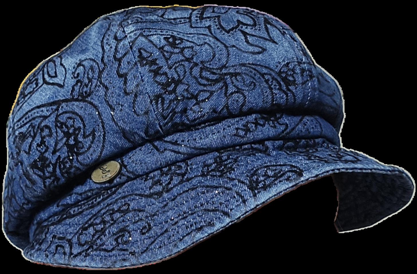 정품 루이엘모자 헌팅캡