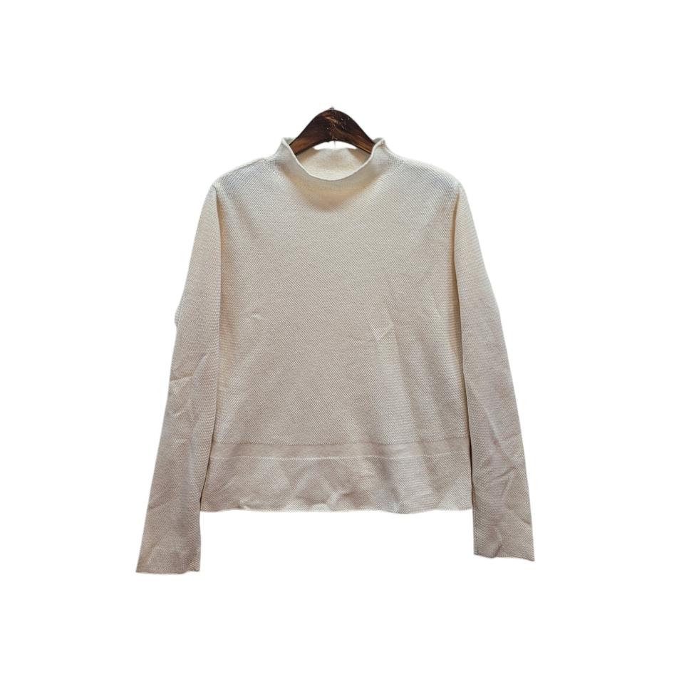 furina 일본 고급 브랜드 캐시미어100 크림 컬러 니트