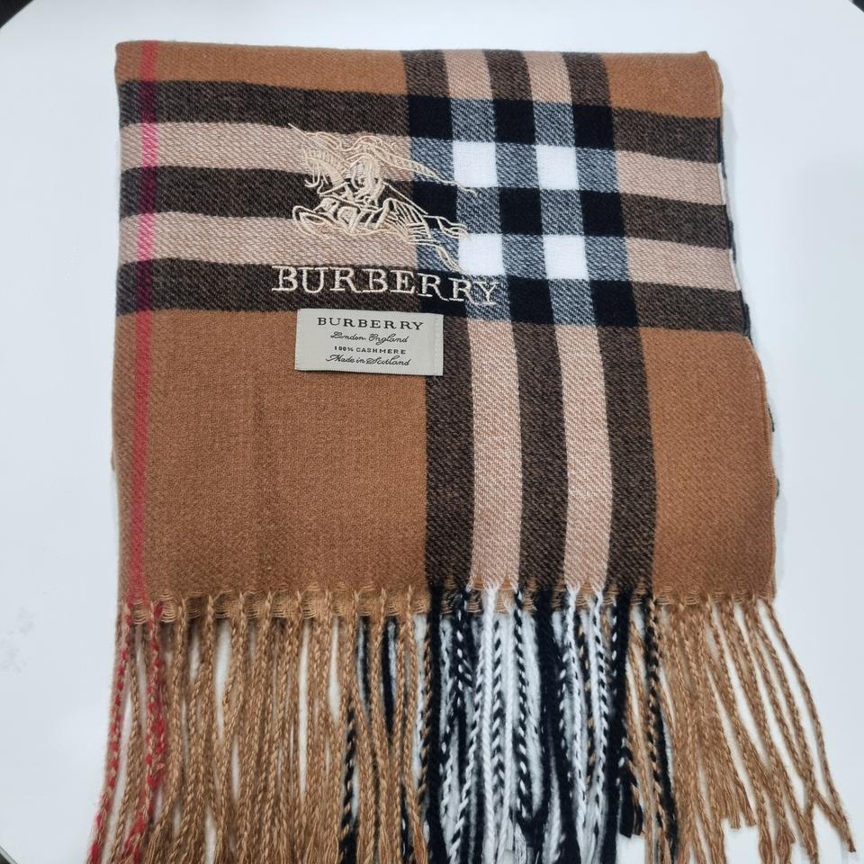 새상품 버버리 캐시미어 숄 머플러