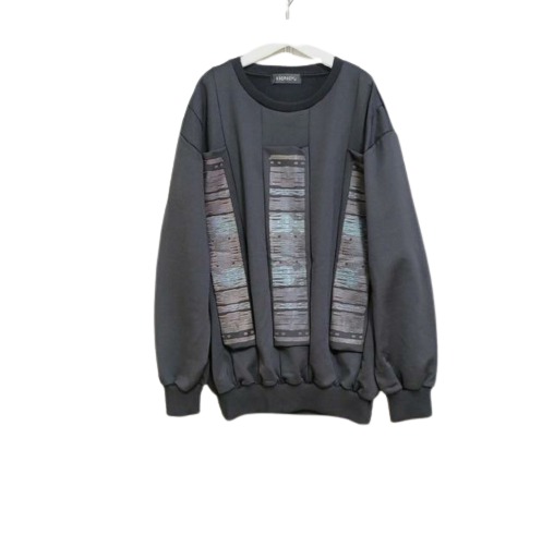 코스모슈 기모프린팅 맨투맨 Free 큰옷