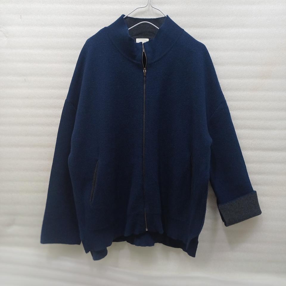 삼성물산 구호 아우터 울 집업 니트 자켓 여성 오버핏 포근 사랑봉봉