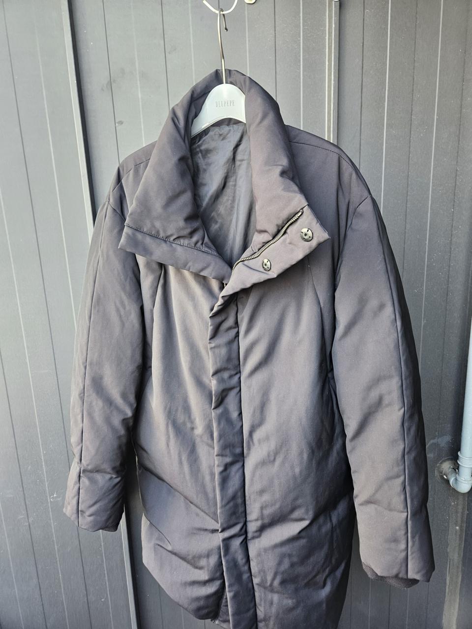 100 ● 솔리드옴므 블랙색상 구스다운 패딩 코트(정품)