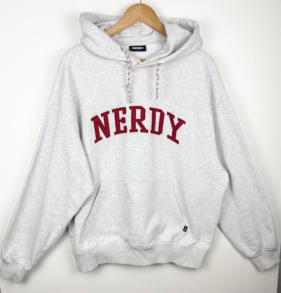 널디 로고 풀오버 후드티