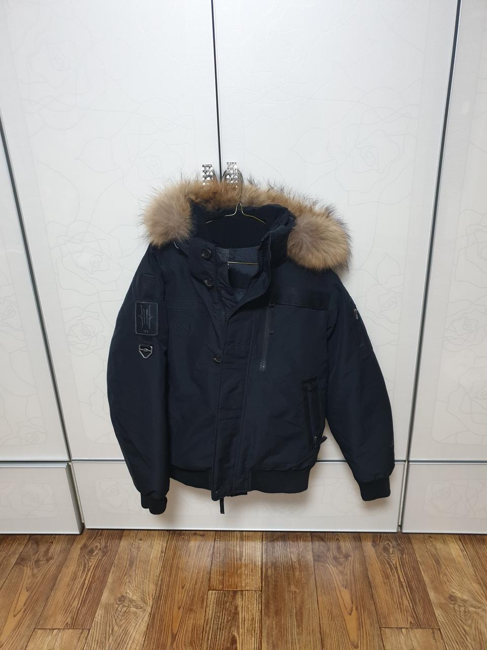 k2 구스숏패딩 남100 고어써미움 거의새것