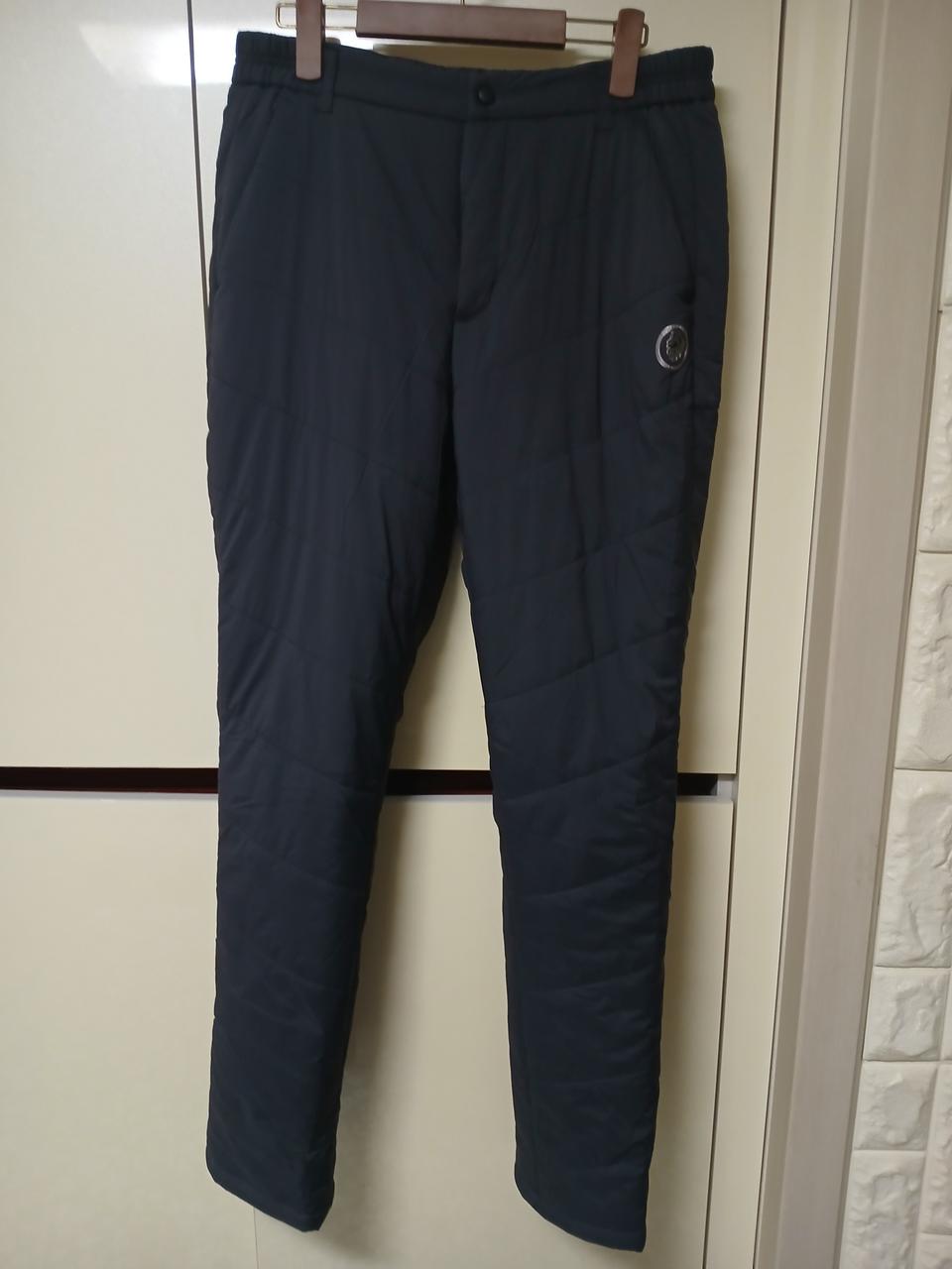 캘리포니아 리퍼블릭 남성용 블랙 패딩 밴딩 바지 32~33