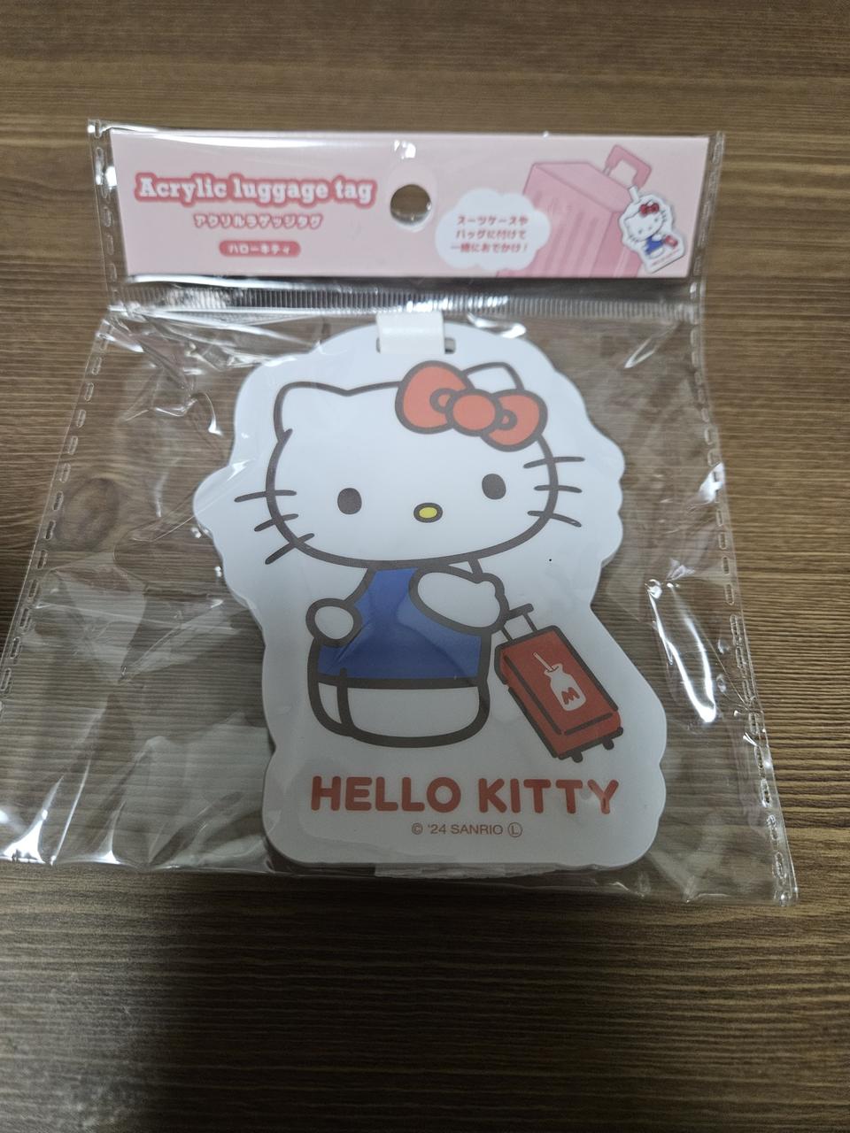 헬로키티,아크릴 네임택