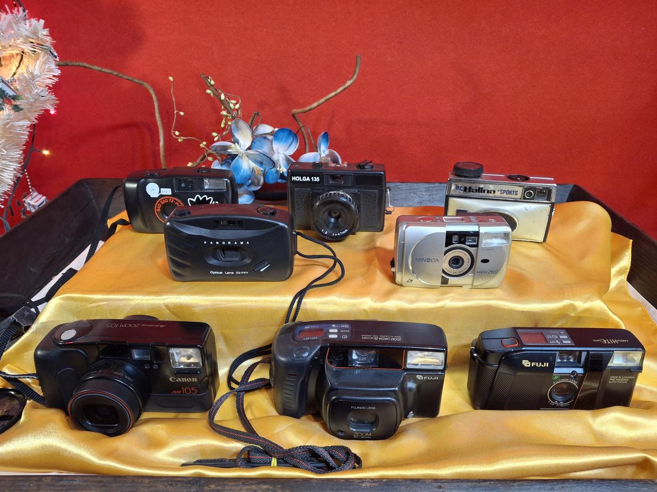 빈티지 카메라 8점