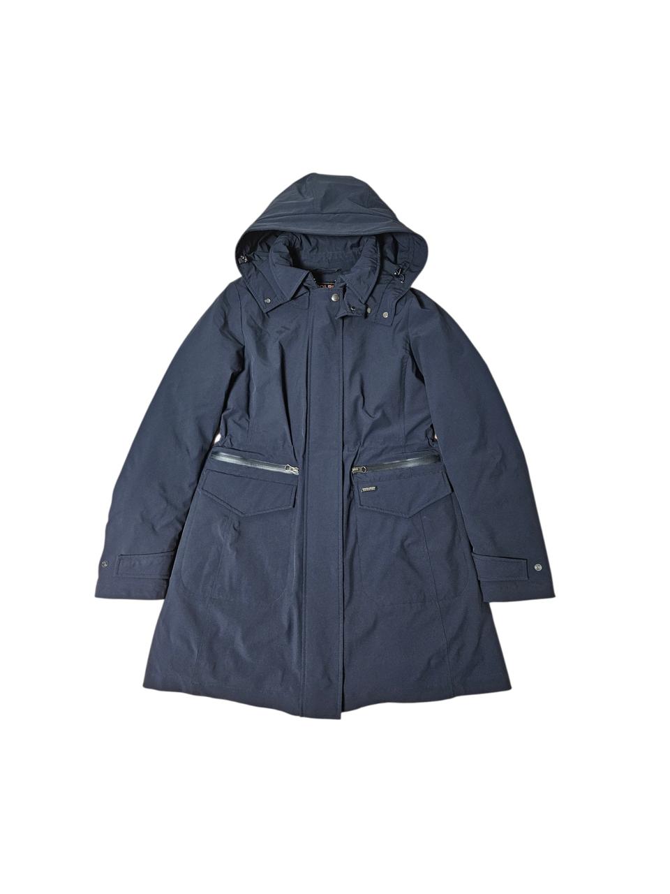 울리치 덕다운 네이비 롱자켓 S