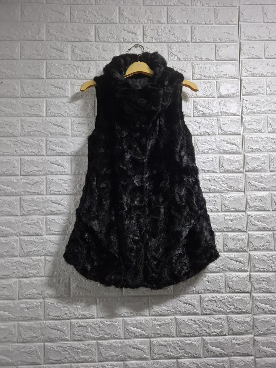 City Gee 밍크조끼 베스트 씨티지