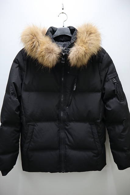 GUESS 게스 후드 오리털다운 점퍼