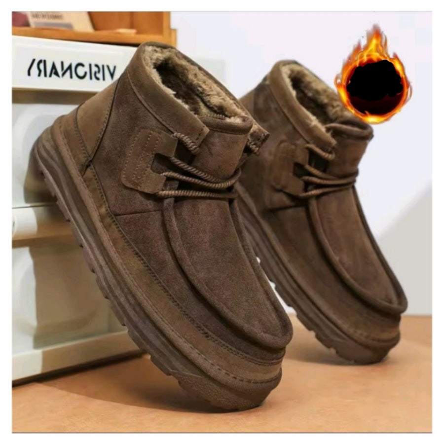 남성스노우부츠 겨울부츠 스웨이드 숏부츠 보온안감 245~270