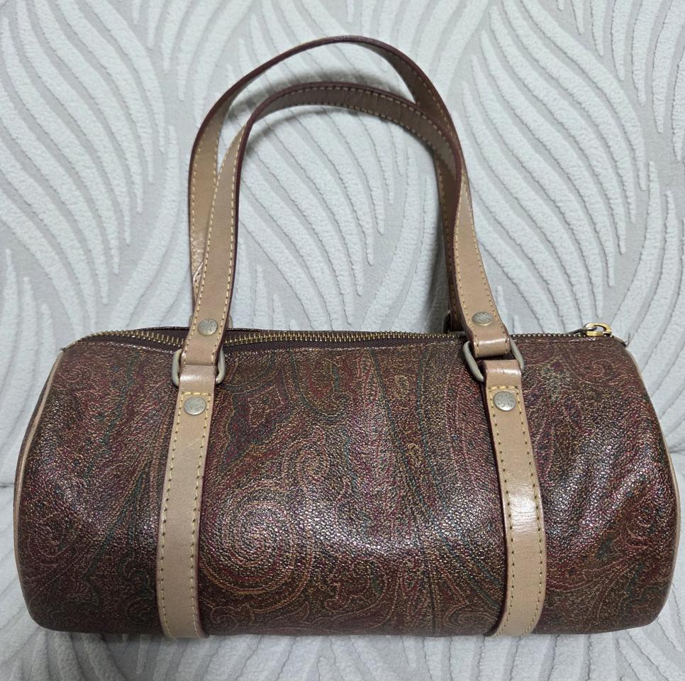 에트로 원통형 토트백