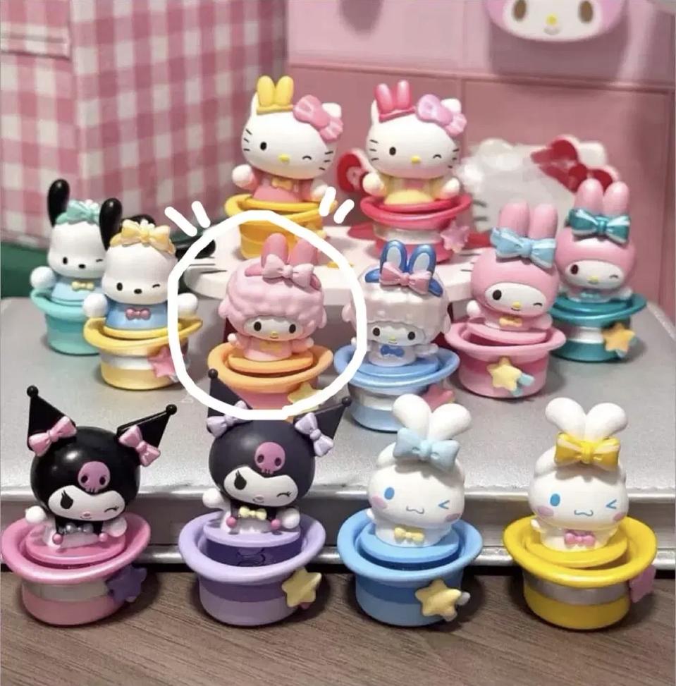 산리오 미니 피규어 피아노