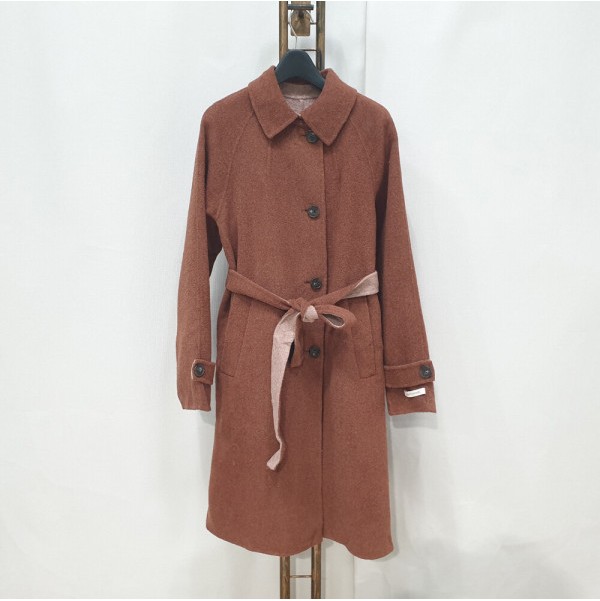 (kk68832)MOGG 모그핑크 캐시미어혼방 코트 55