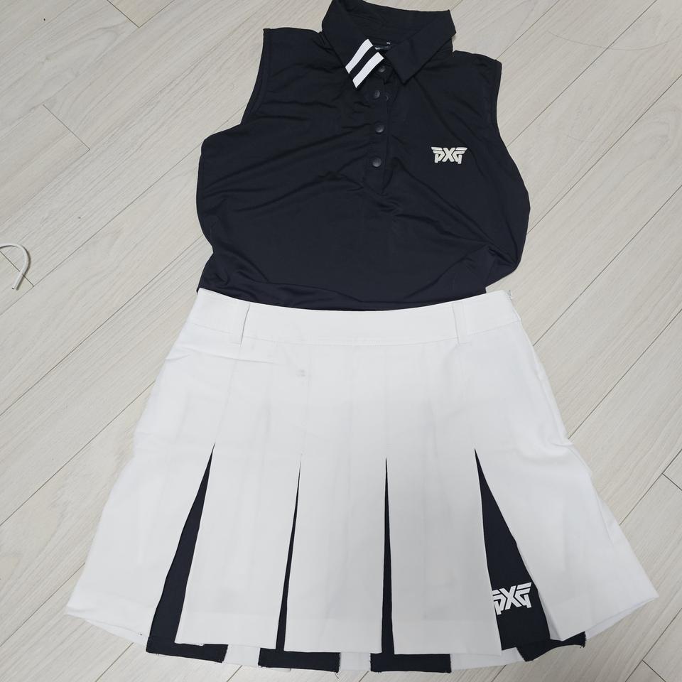 여성 PXG 골프웨어 상하세트 S