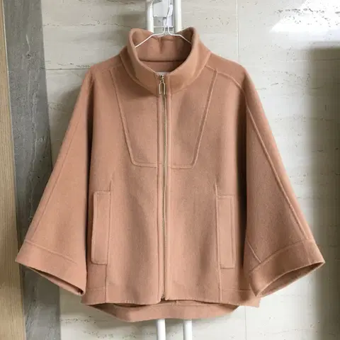 DeWL 듀엘 하이넥 집업 핸드메이드 루즈핏 코트 free