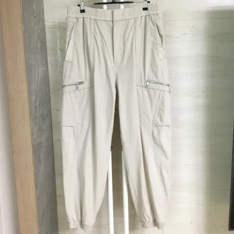 SYSTEM 시스템 옴므 23 밴딩 카고 팬츠 34