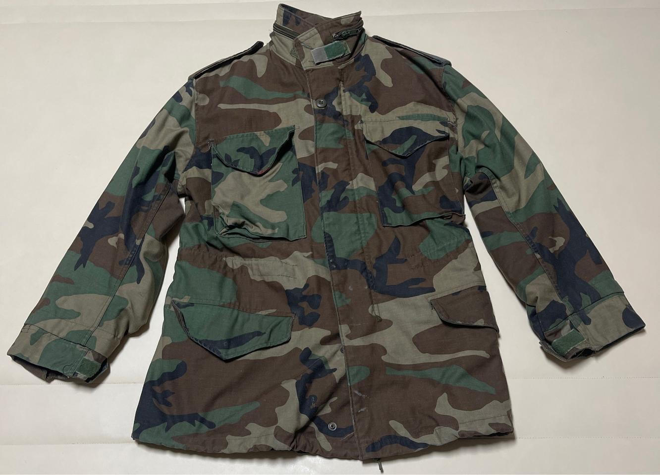 미군 M65 필드 자켓 우드랜드