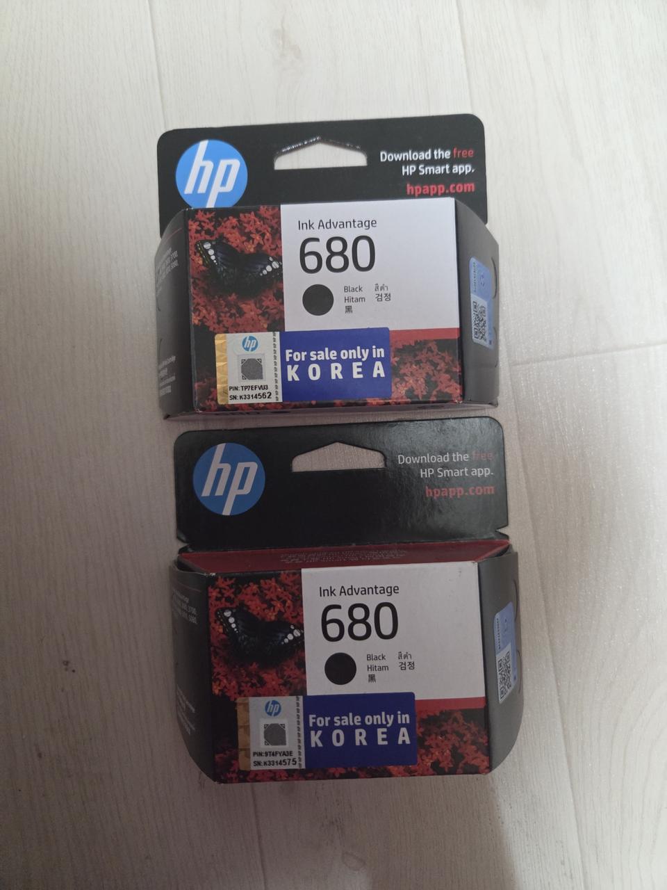 HP 680 정품 잉크