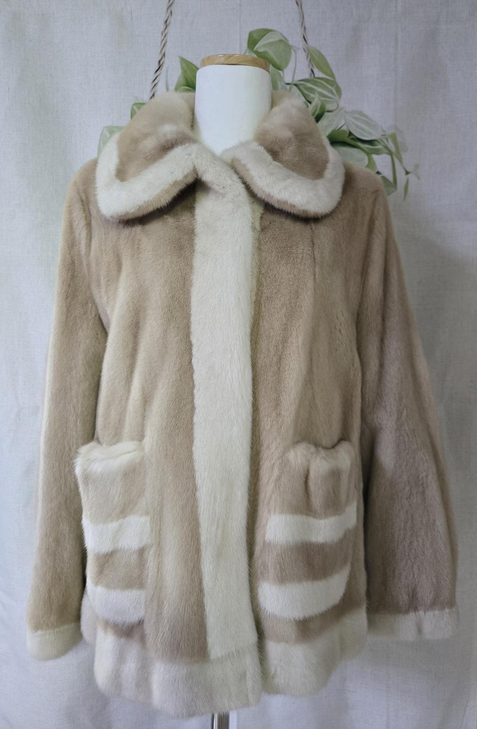 한성모피 나파 카라 밍크 코트