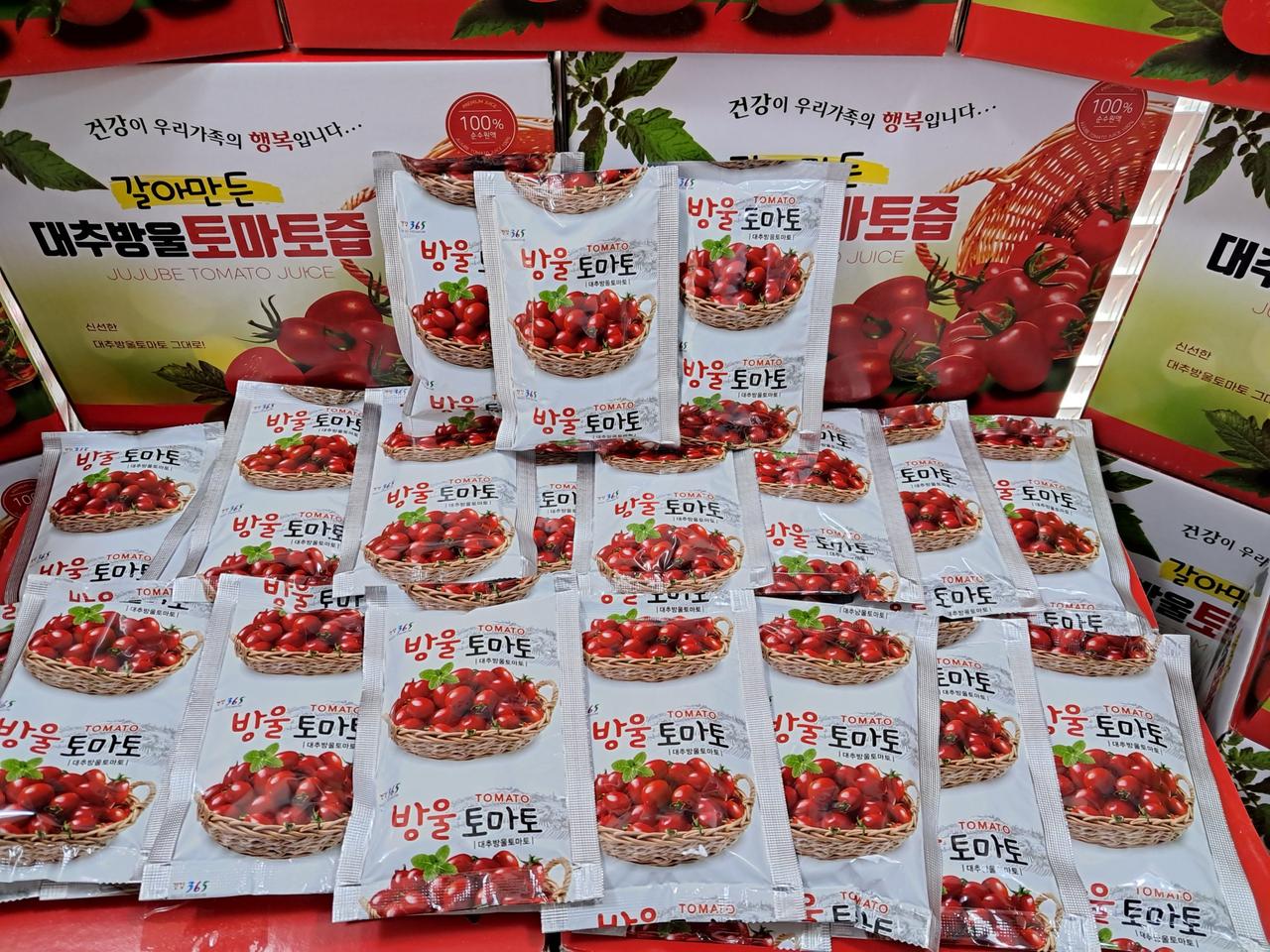 대추방울토마토즙50포 2박스 무료배송입니다