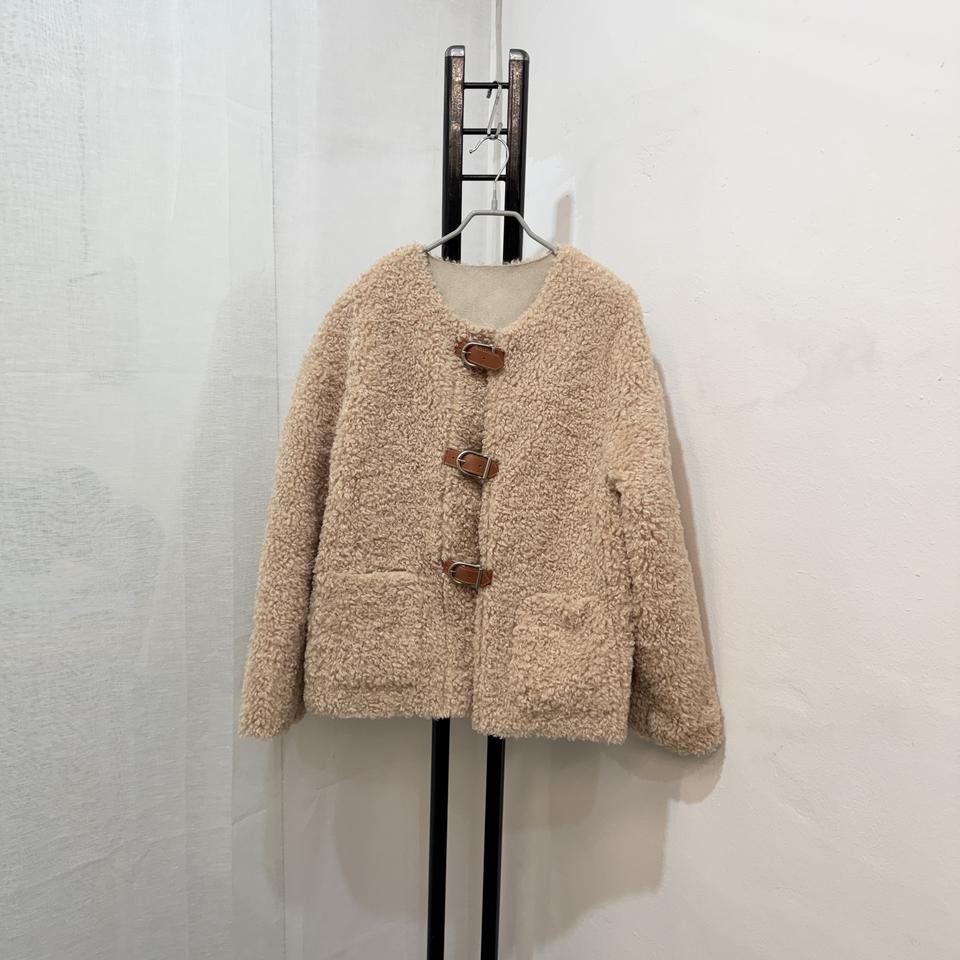 (무배)courgette 코젯 플립퍼무스탕 시어링자켓 테디베어 3996