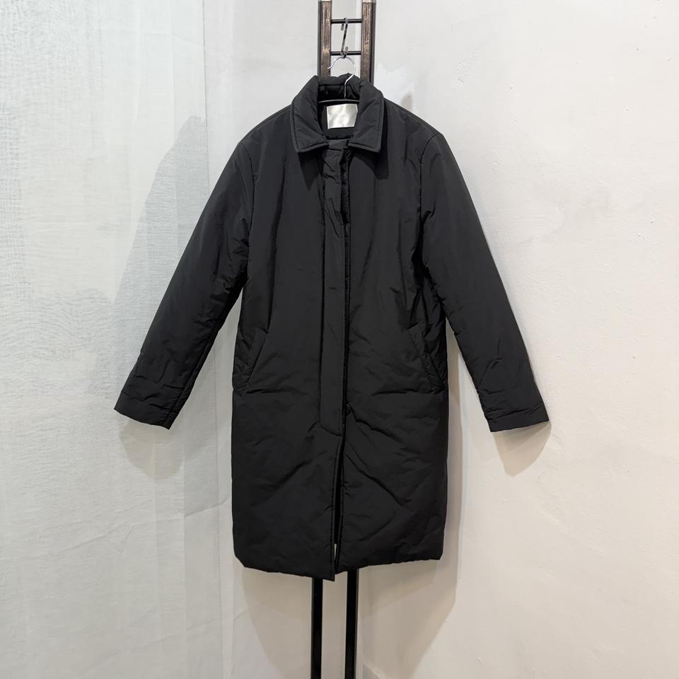 솜패딩코트 블랙잠바 겨울코트 4001