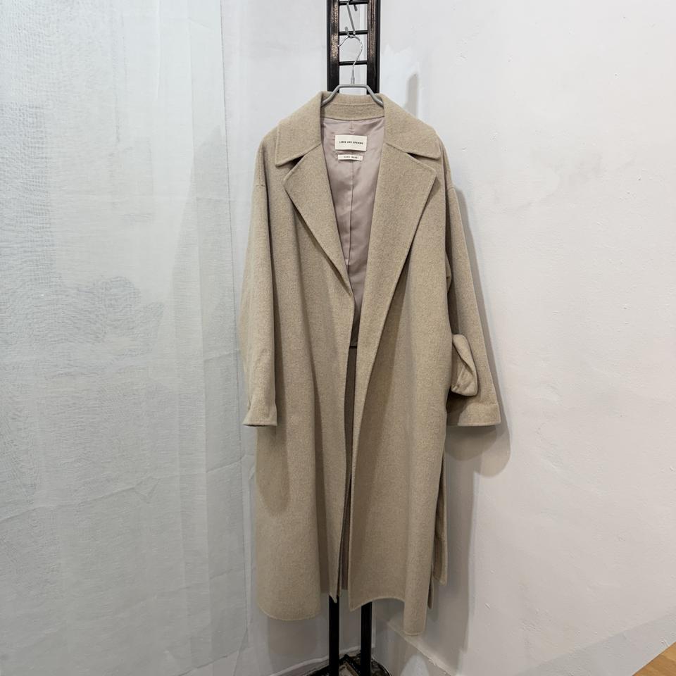(무배)리브레 오프닝 베이지 핸드메이드 롱코트 핸메코트 4005