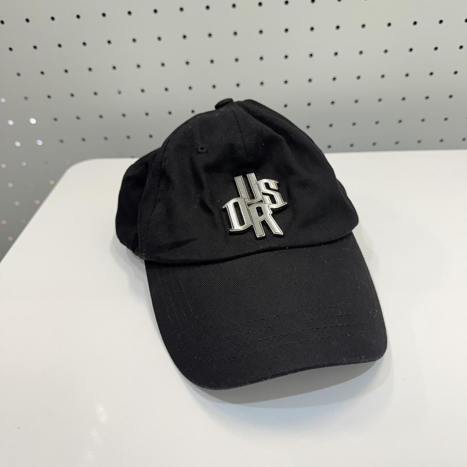 durs 금속장식 블랙캡 모자 4017