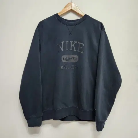 나이키 22''FW 한글날 기모 맨투맨 110 사이즈