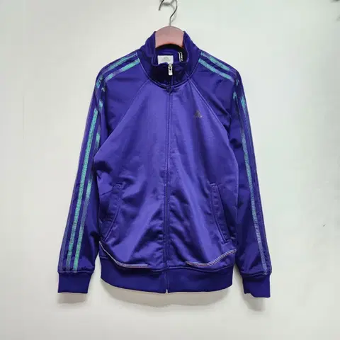 아디다스 삼선 트랙탑 퍼플 M 사이즈