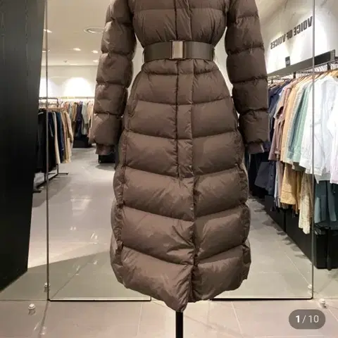 VOV 보브 롱 구스다운 패딩