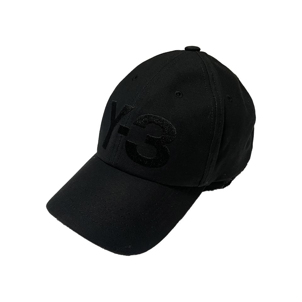 Y-3 요지야마모토 클래식 자수 로고 볼캡