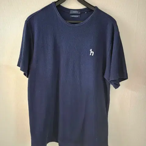 헤지스 니트 코튼 반팔티