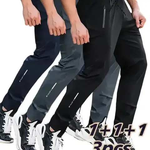 아이스 냉감 트레이닝 조거 일자 여름바지