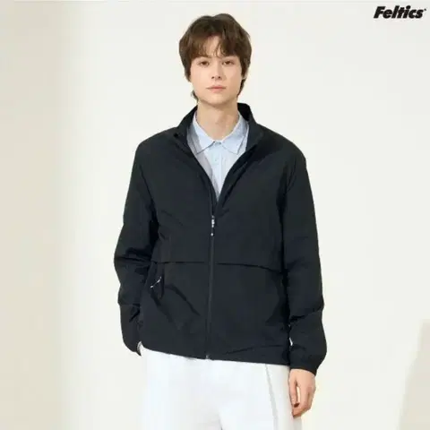 펠틱스 블랙 바람막이 자켓