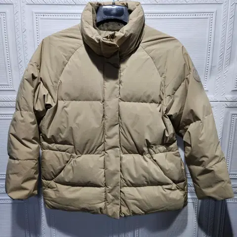 장미쉘바스키아 덕다운 푸퍼패딩