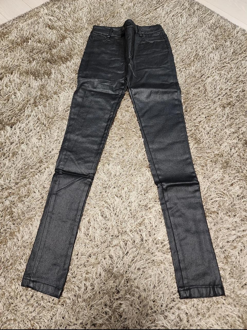 금찌 블랙 코팅진   새상품