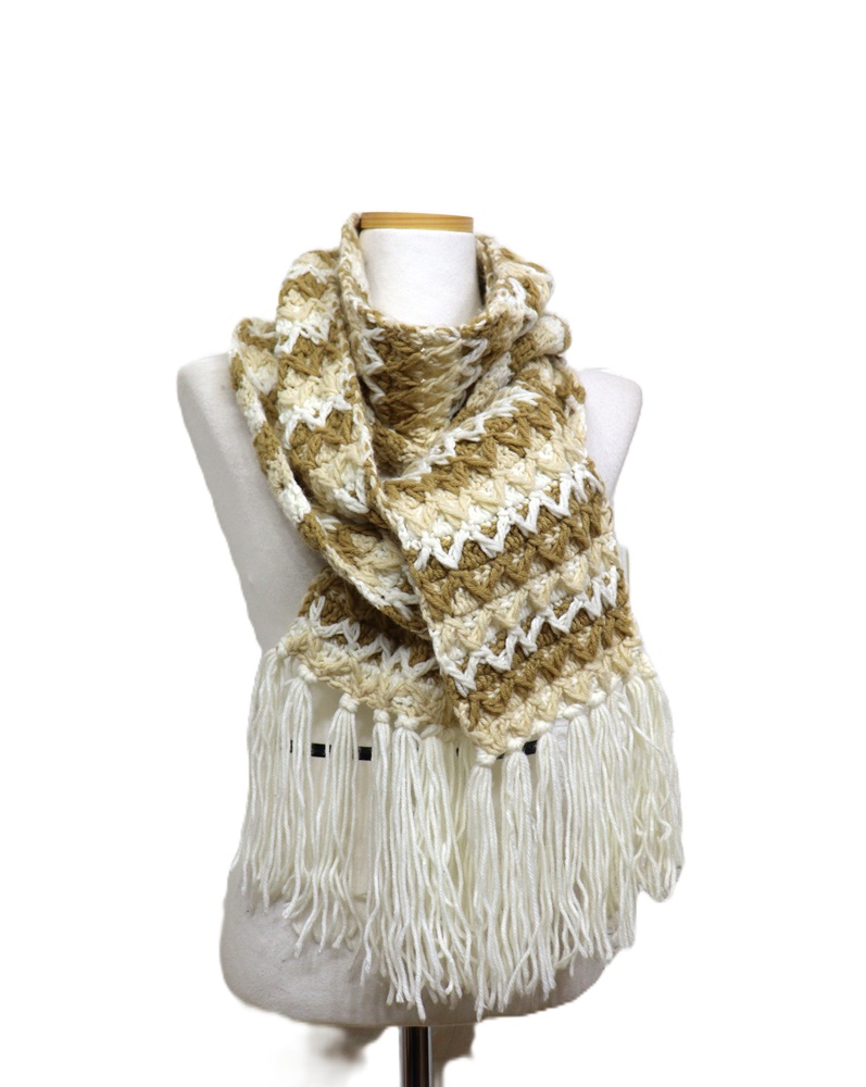 R130 여성 뜨게롱머플러/겨울목도리/폭15/총길이250/사놀까