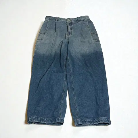 송지오 그라데이션 데님팬츠 46