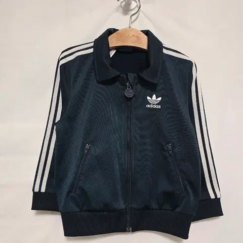 아디다스 청록 파이어버드 약기모 트랙탑 져지 자켓 아동 2-3세 1211