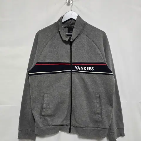 MLB 그레이 집업 트레이닝 자켓 남 100-105. 1210