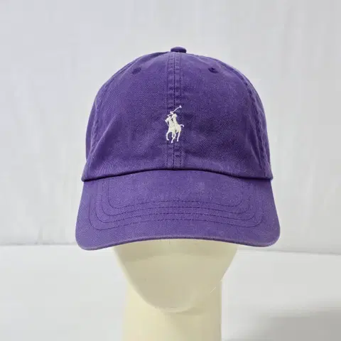 폴로 랄프로렌 퍼플 볼캡 모자 free. 0922