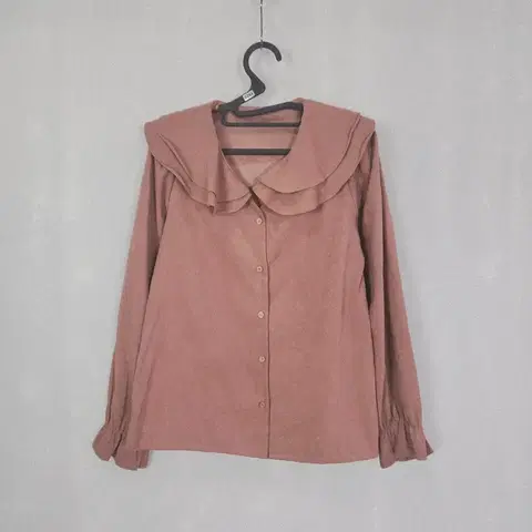 0264 러블리 레이스 프릴 블라우스 여 프리사이즈