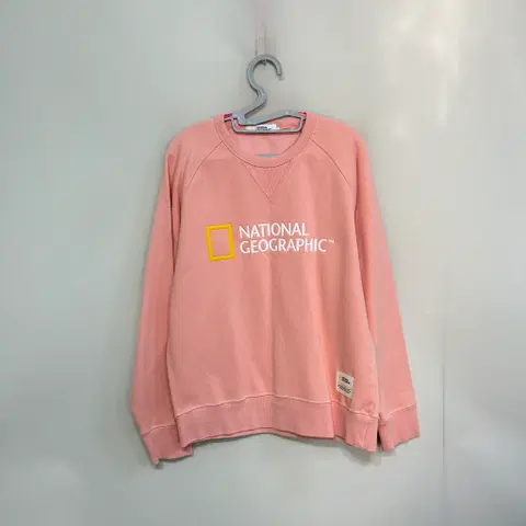 네셔널지오그래픽 남성 기모 맨투맨 100