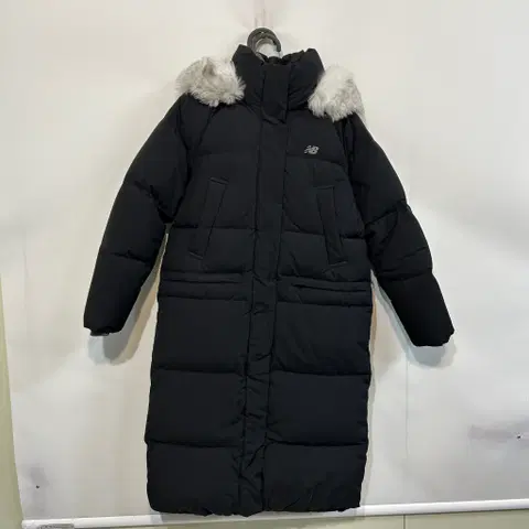 뉴발란스 여성 덕다운 롱패딩 85 블랙