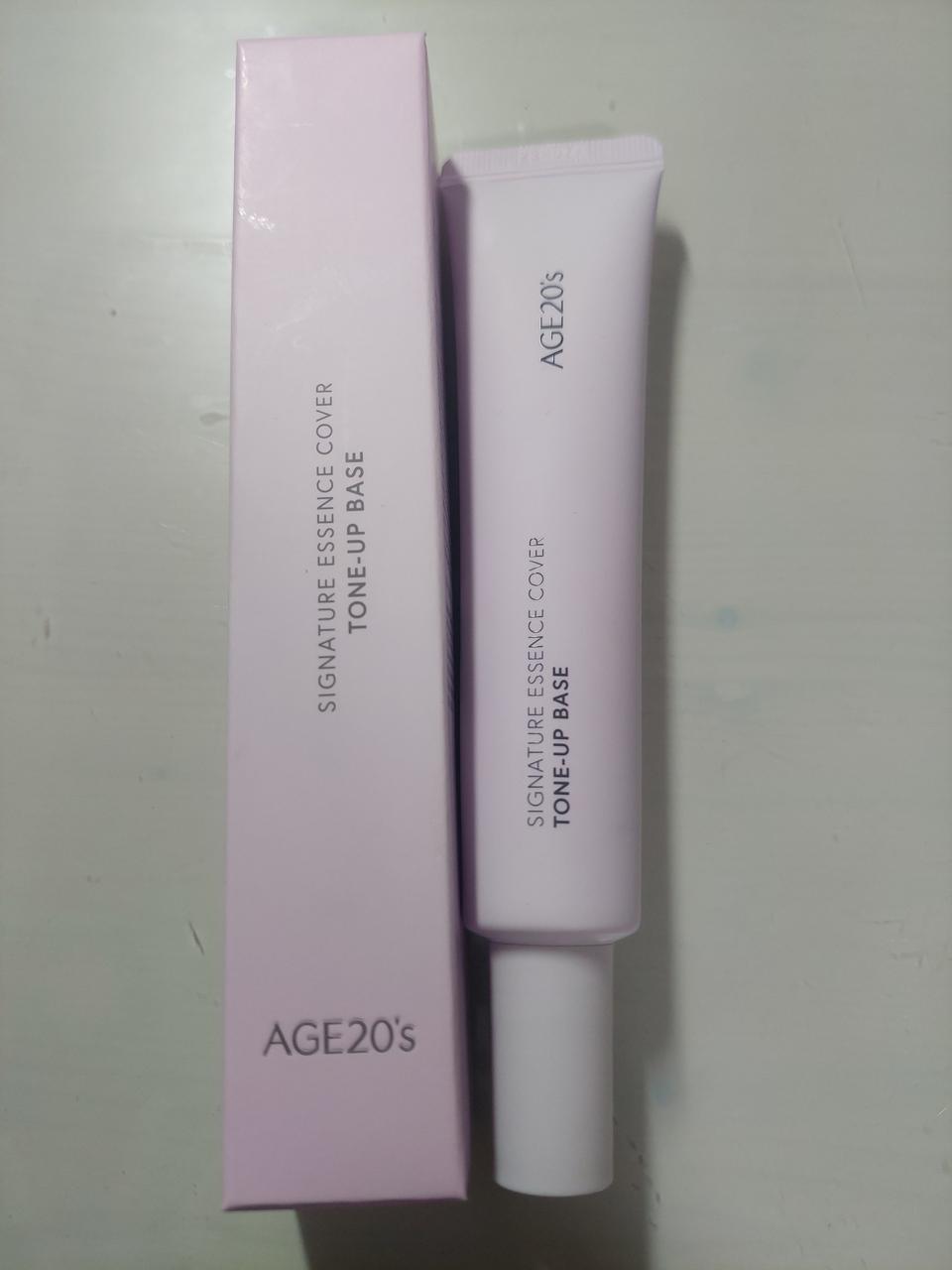 새상품 에이지투웨니스 톤업크림