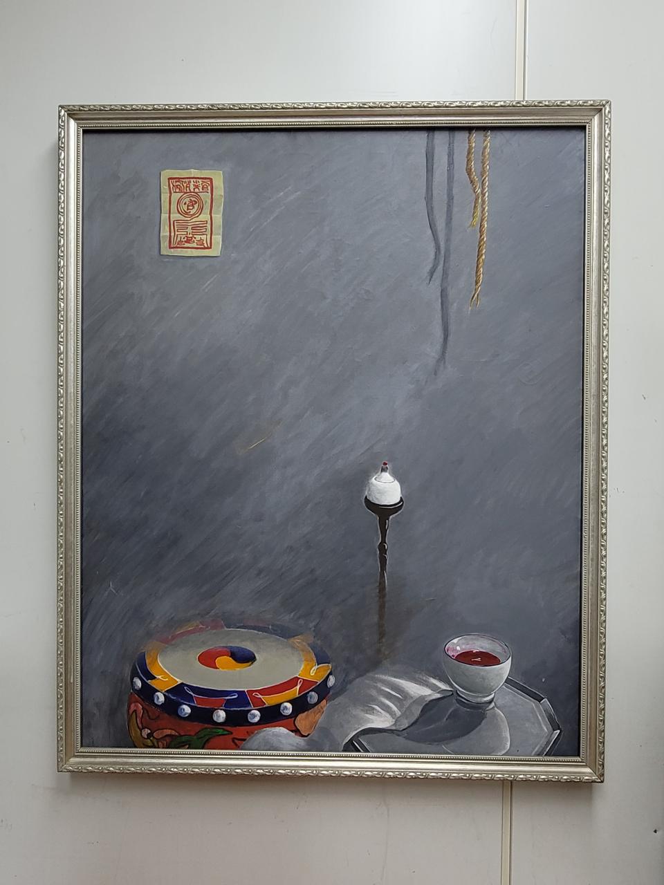 30호 대형유화 그림 호롱북