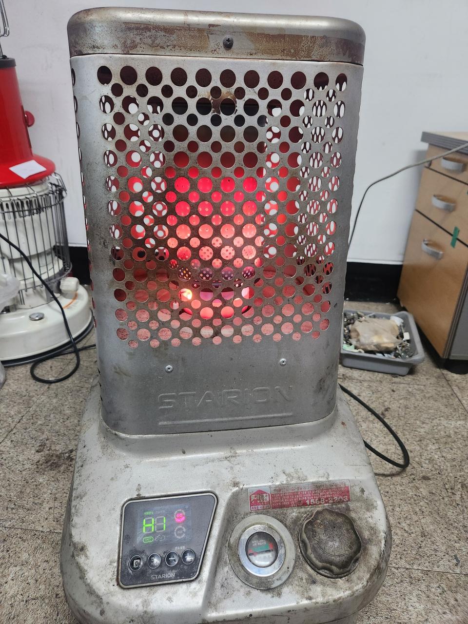 스타리온 석유난로 등유난로 로터리난로 히터난로 음성안내 난로 온풍기열풍기