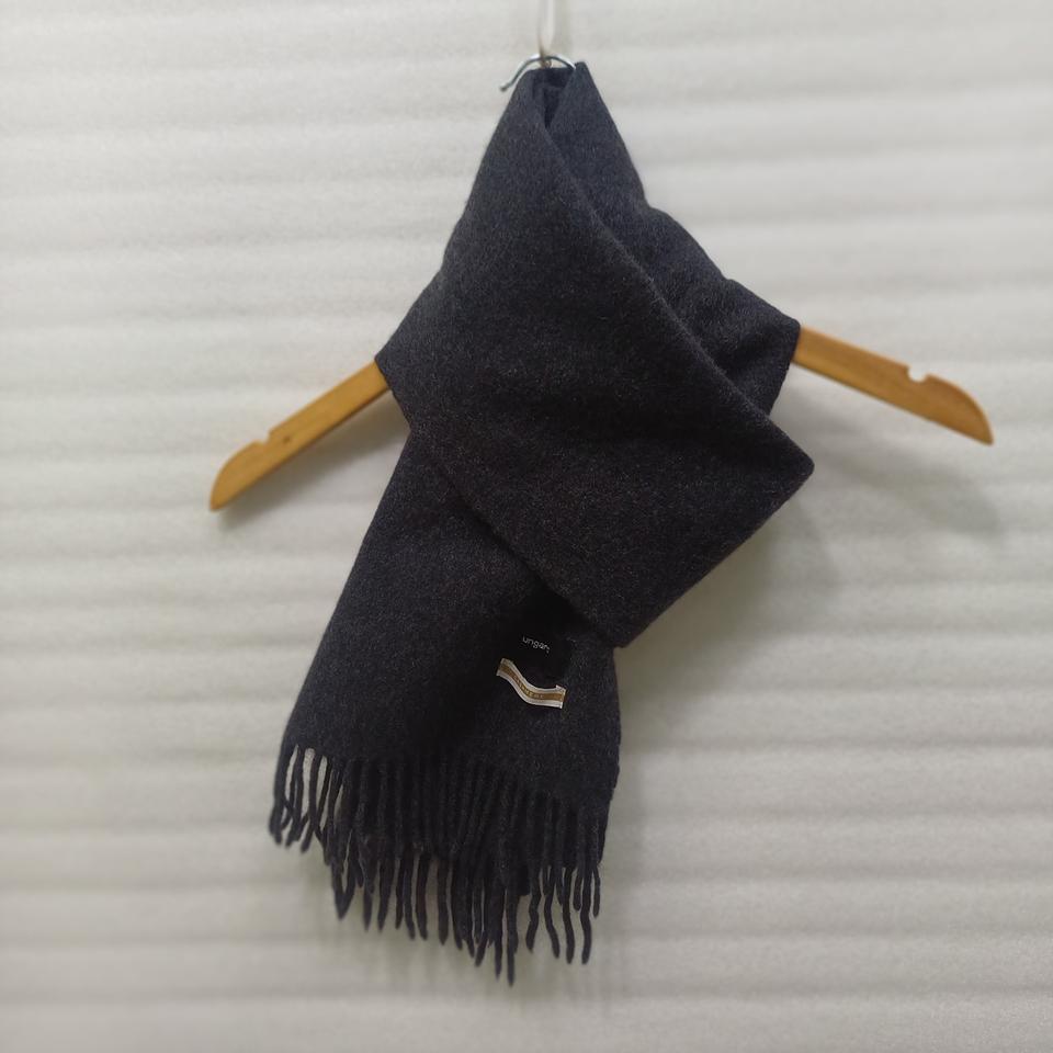 웅가로 남성 순 캐시미어 머플러 모직 목도리 거의새것 그레이 사랑봉봉